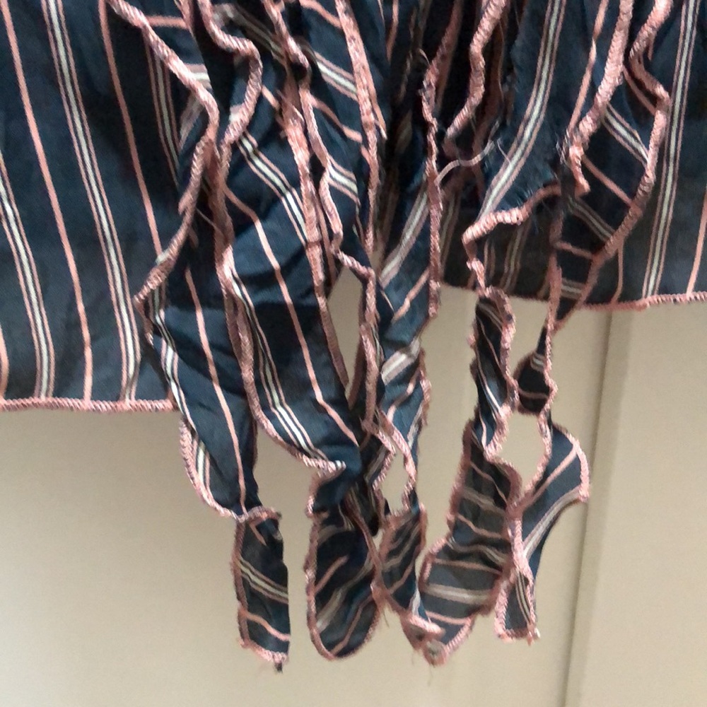 Ruffle Button Down Blouse - image 5